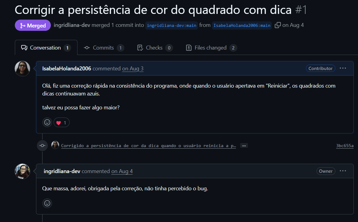 Uma imagem de um dos projetos que isabela ajudou, o projeto é sobre uma palavra cruzada com o tematizado com o brasil e sua cultura